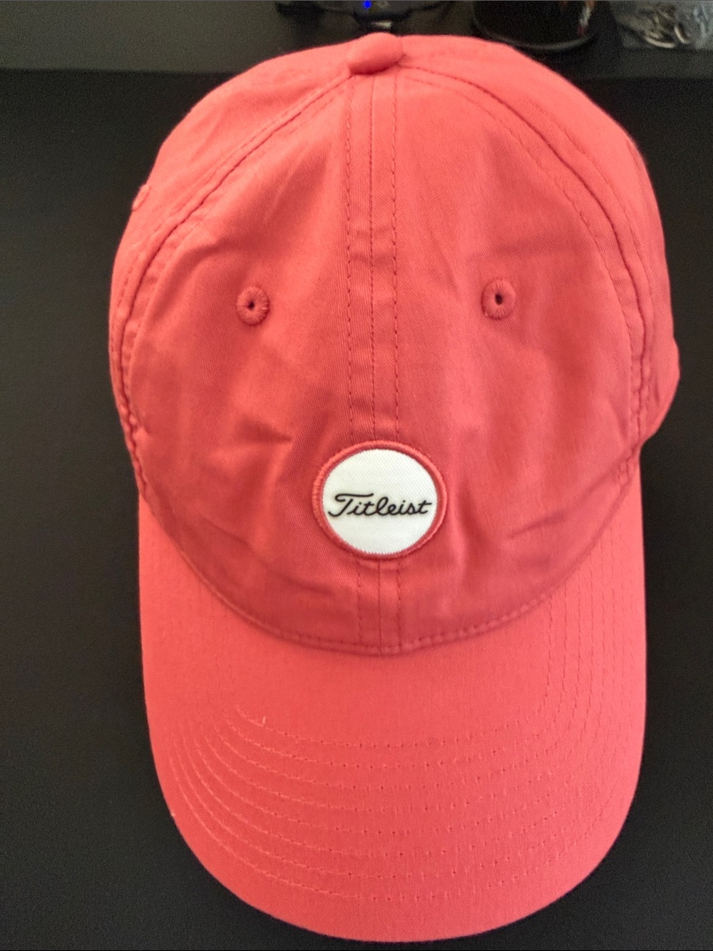 Titleist Breezer Lightweight Golf Hat Nantucket Red NWOT